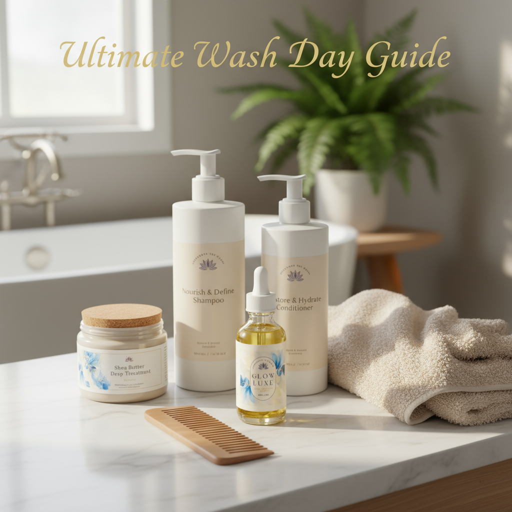 Wash Day Routine For All Hair Types