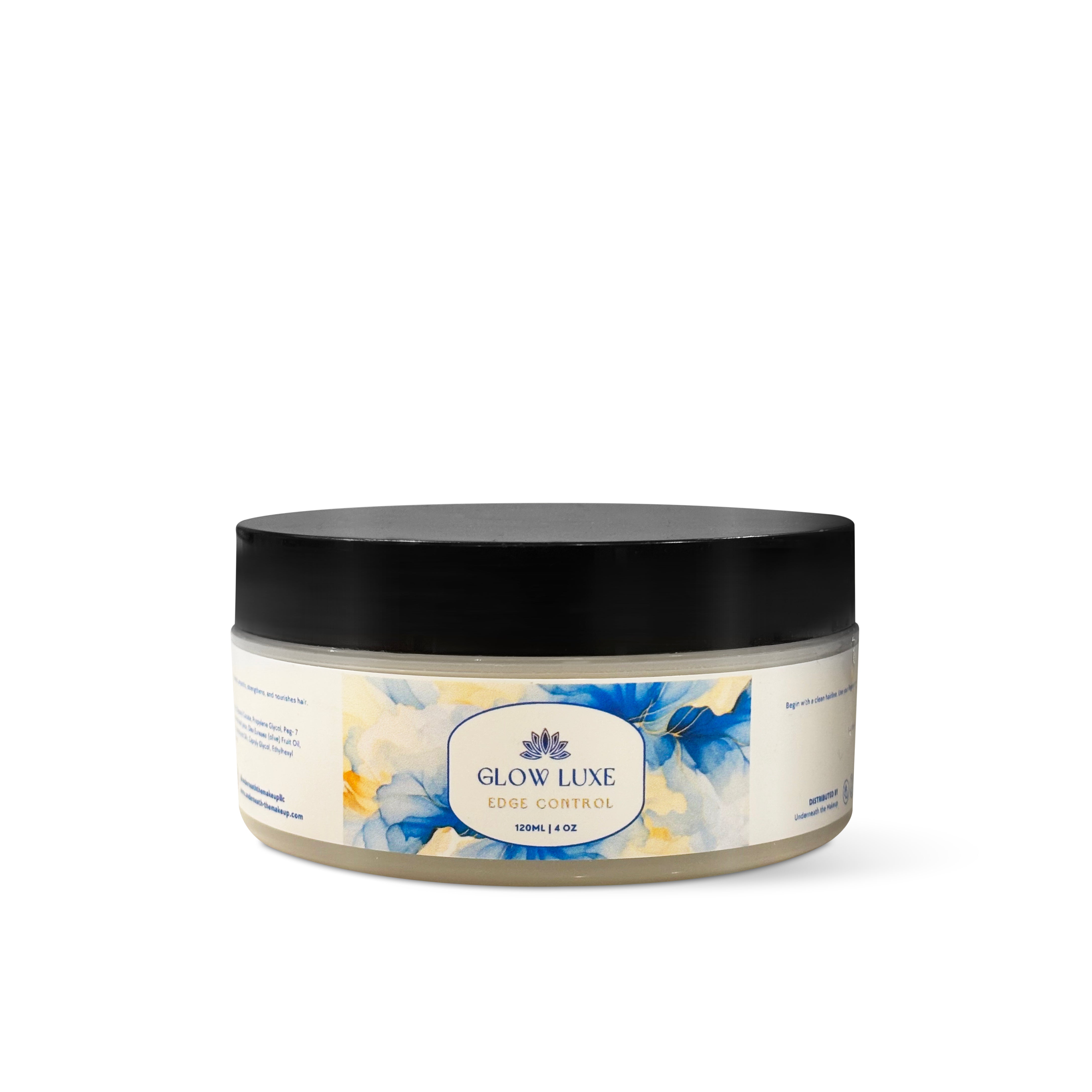 Glow Luxe edge control with castor oil for hair edges