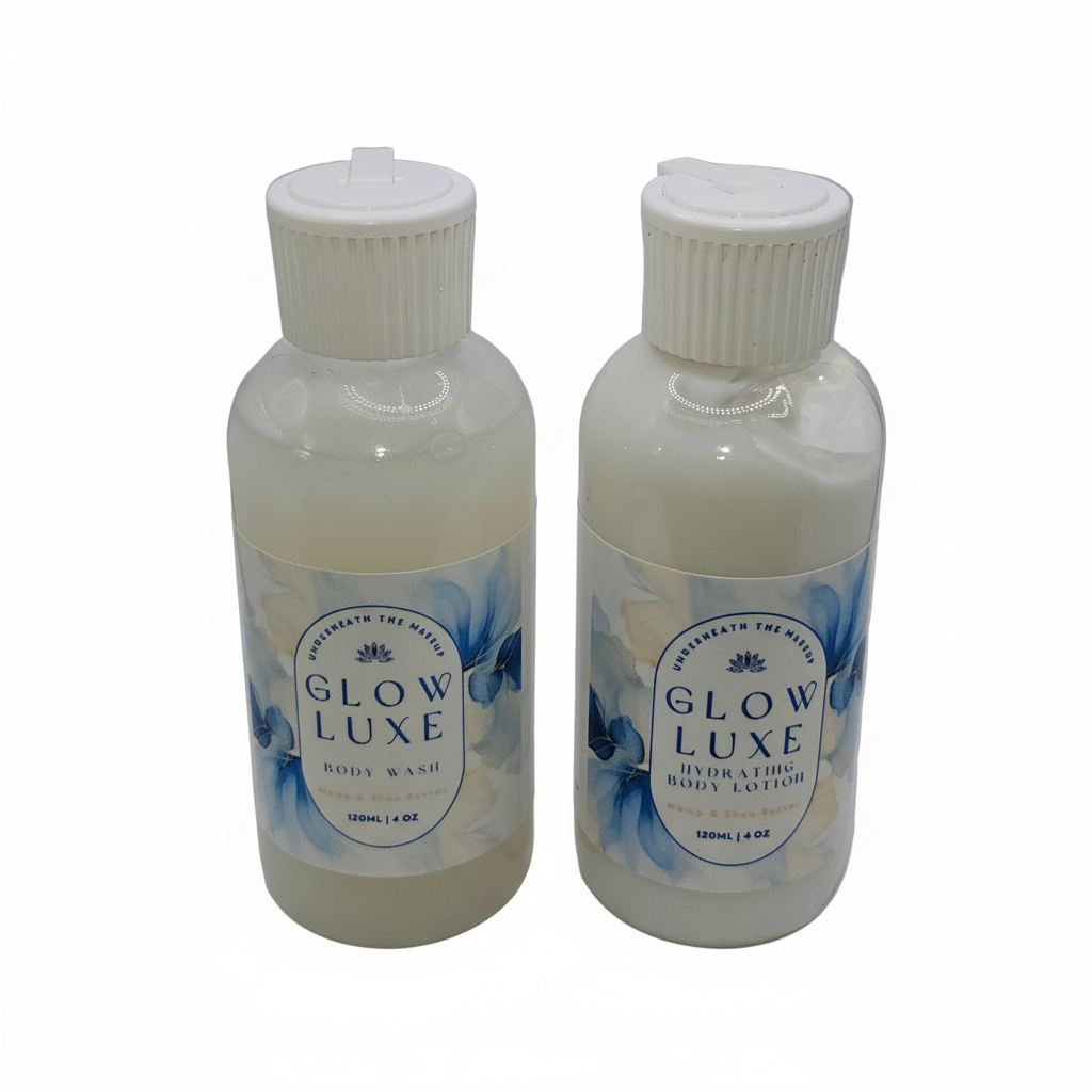 Body Wash & Lotion Set - Full Bottles