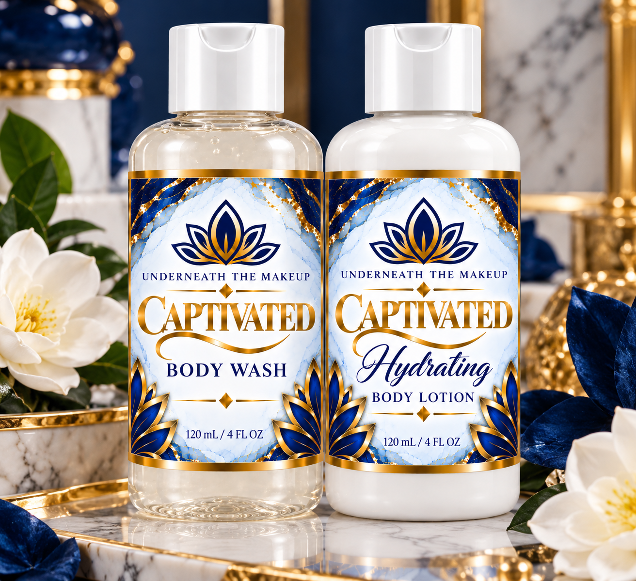 Captivated Body Wash & Hydrating Body Lotion Set